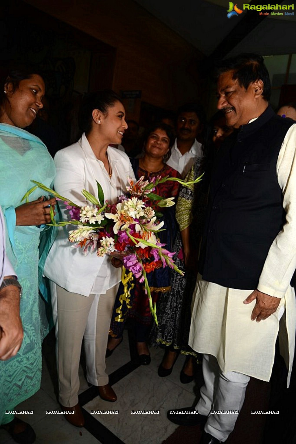 Rani Mukerji at Special Screening of film Mardaani with Maharashtra CM