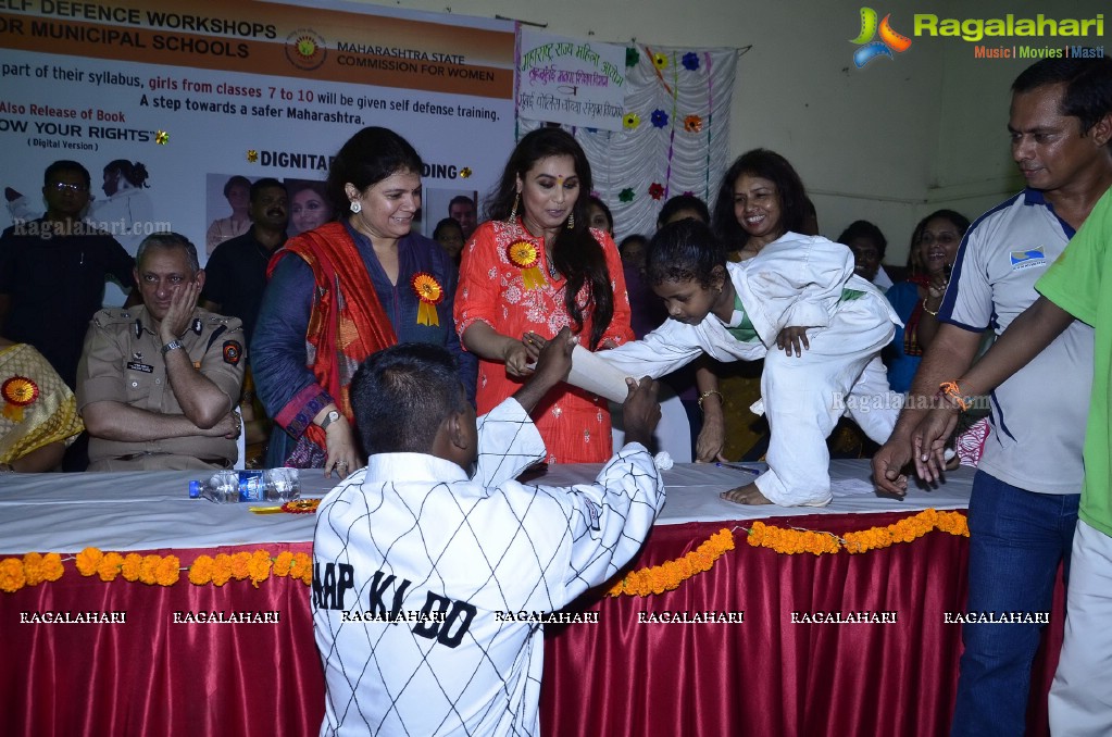 Rani Mukerji inaugurates Self Defence Workshop for BMC Girls