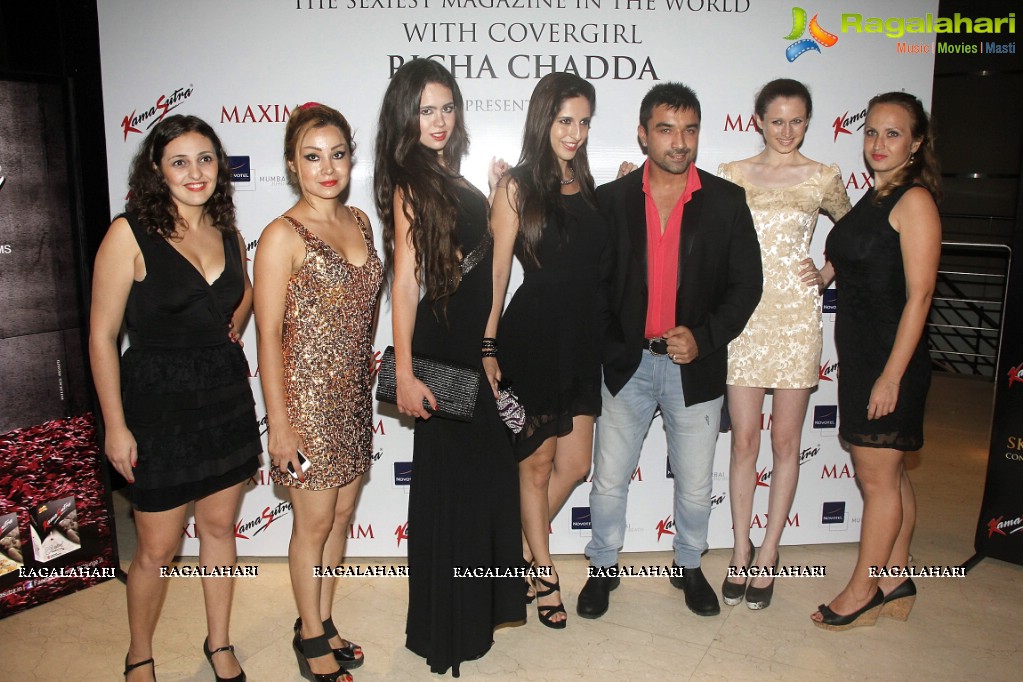 Richa Chadda at Maxim Kamasutra Magazine Cover Launch