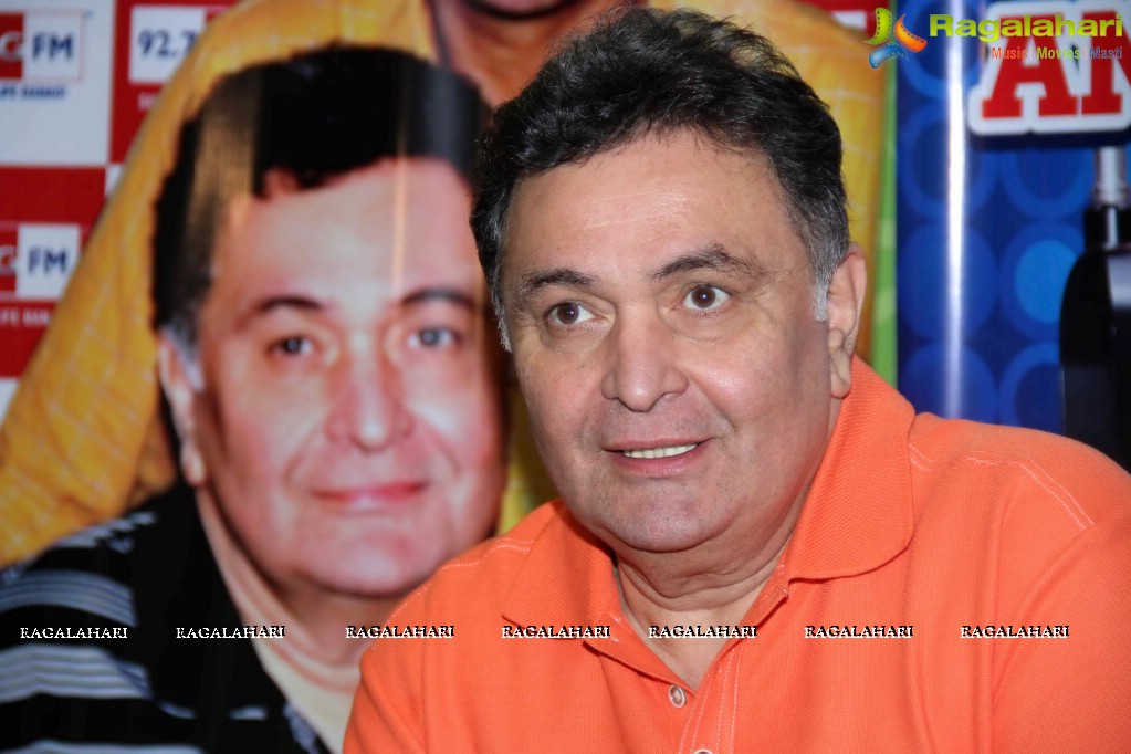 Rishi Kapoor Celebrates his Birthday with 92.7 BIG FM Radio Station, Mumbai