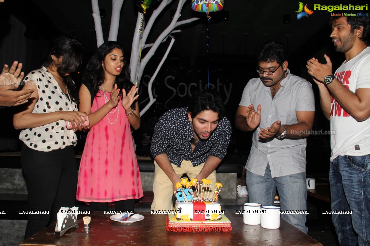 Rohit Birthday Celebrations 2014 at The Lost Society, Hyderabad