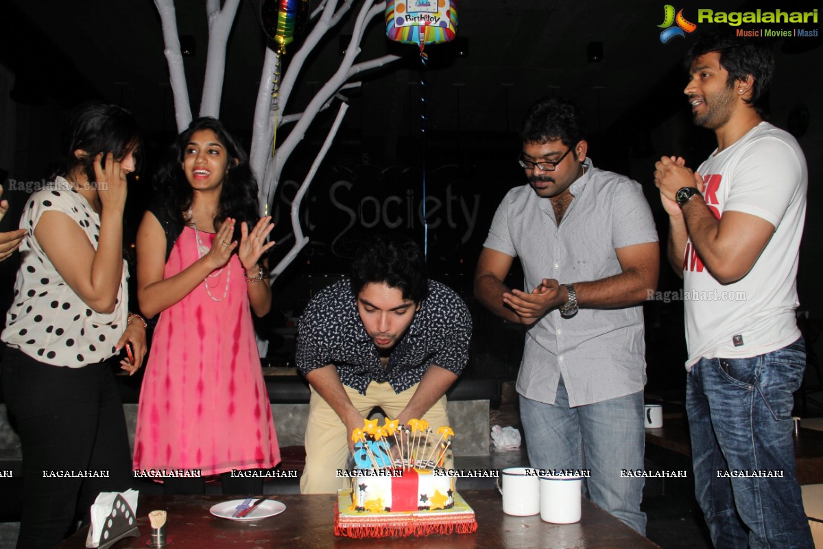 Rohit Birthday Celebrations 2014 at The Lost Society, Hyderabad