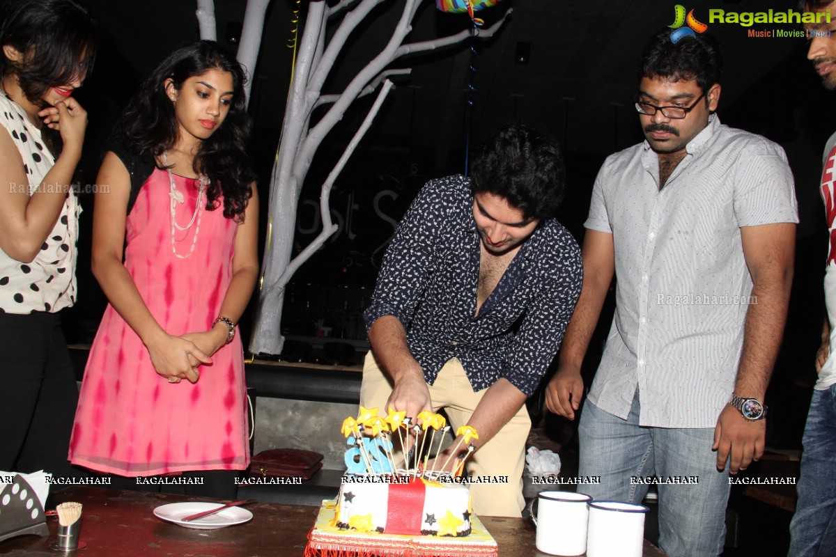 Rohit Birthday Celebrations 2014 at The Lost Society, Hyderabad