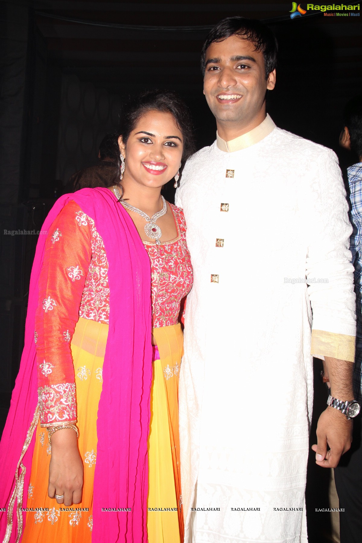 Ankita Reddy-Akhil Reddy's Wedding Sangeet Ceremony