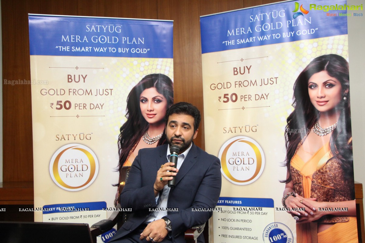 Satyug Mera Gold Plan Announcement by Raj Kundra in Hyderabad