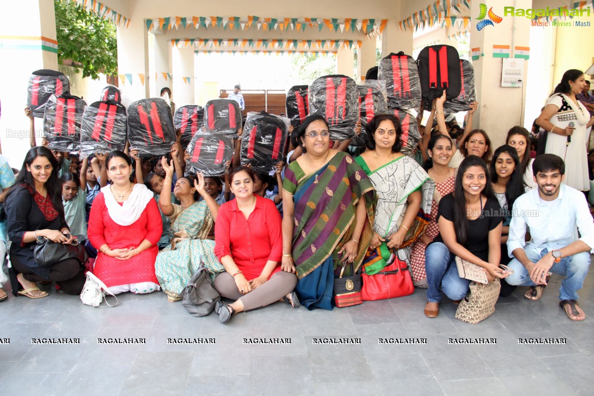 School Bags Distribution by Incredible Group & Evolve