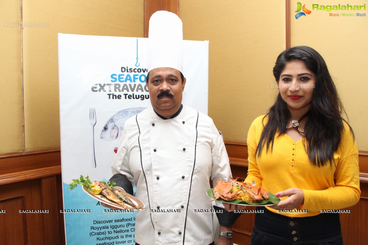 Madhulagna Das at Seafood Festival (August 2014) at Hotel Katriya, Hyderabad