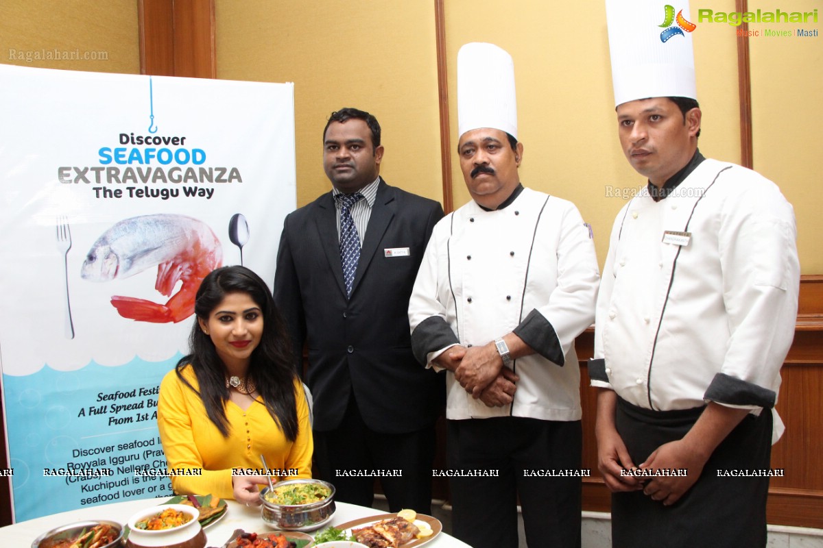 Madhulagna Das at Seafood Festival (August 2014) at Hotel Katriya, Hyderabad