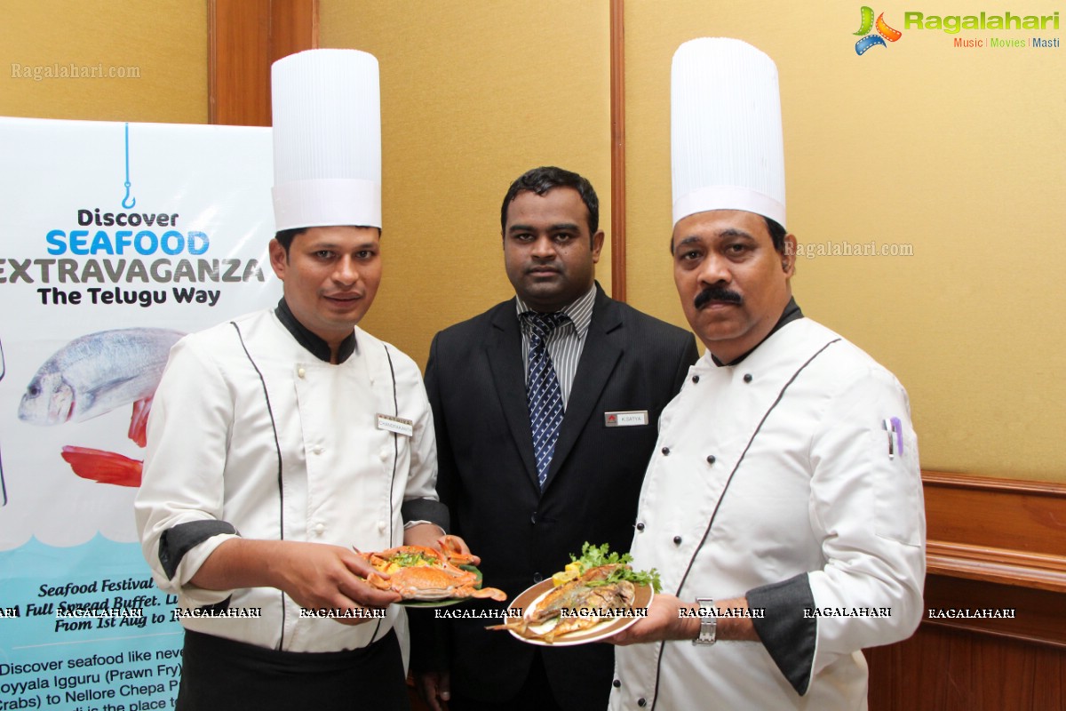 Madhulagna Das at Seafood Festival (August 2014) at Hotel Katriya, Hyderabad