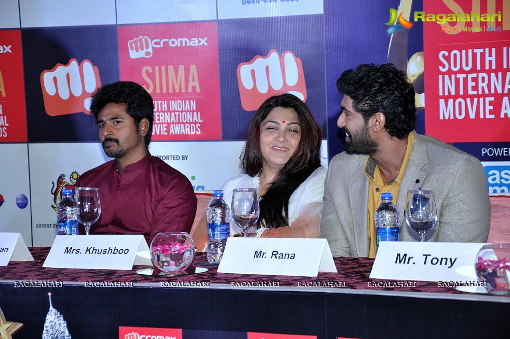 SIIMA Press Meet 2014, Chennai