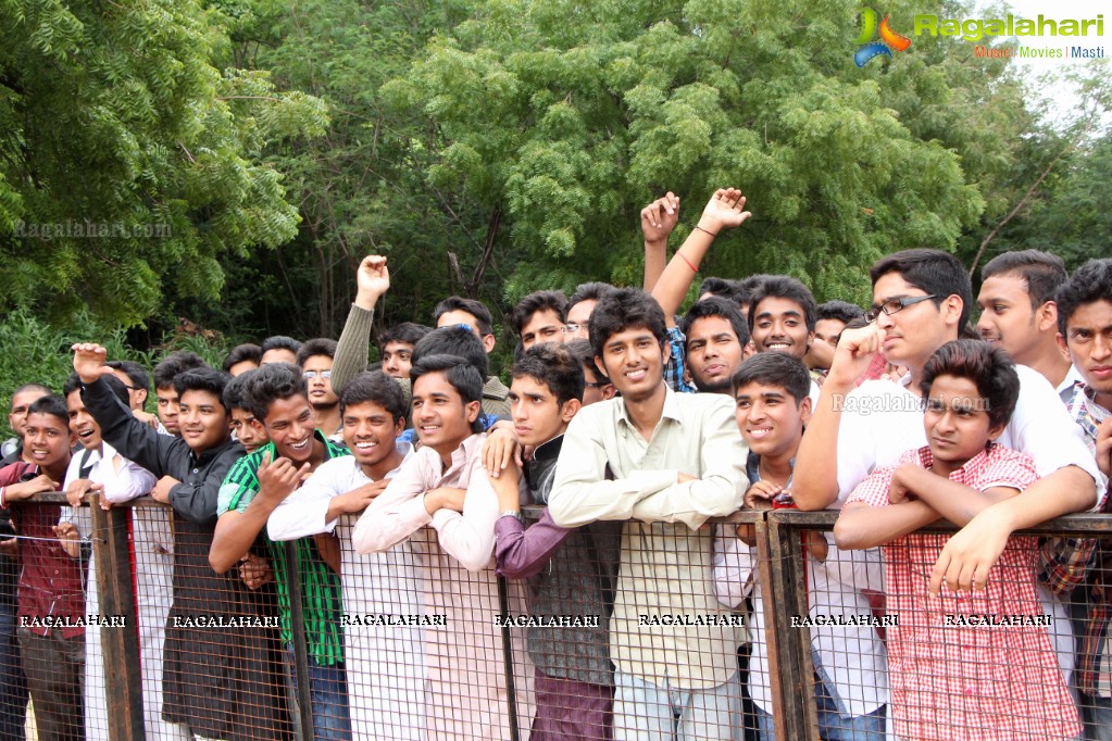 Singham Returns Promotions at Muffakham Jah College, Hyderabad