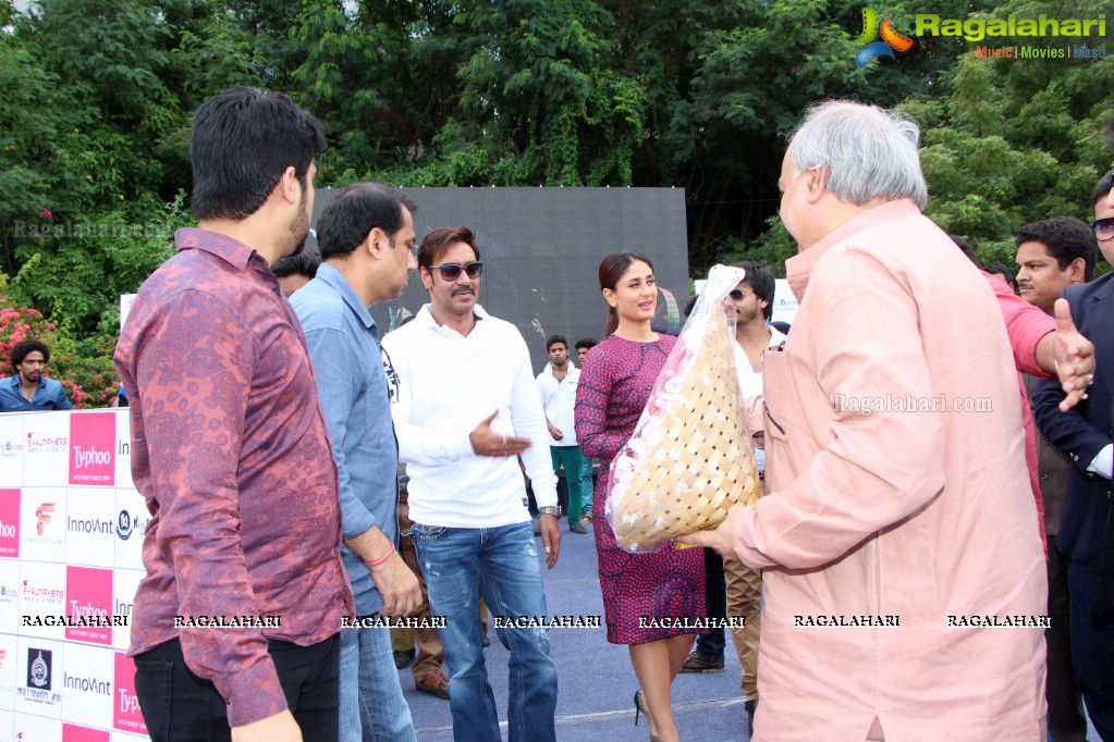 Singham Returns Promotions at Muffakham Jah College, Hyderabad