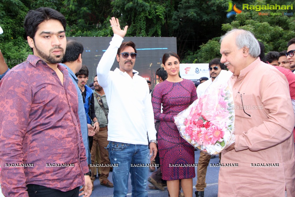 Singham Returns Promotions at Muffakham Jah College, Hyderabad