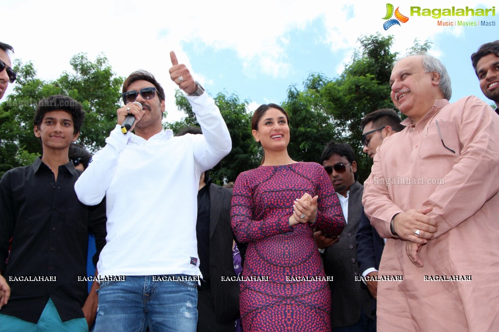 Singham Returns Promotions at Muffakham Jah College, Hyderabad