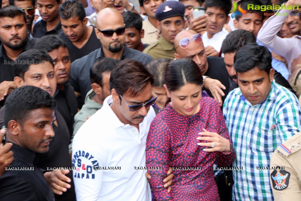 Singham Returns Promotions at Muffakham Jah College, Hyderabad