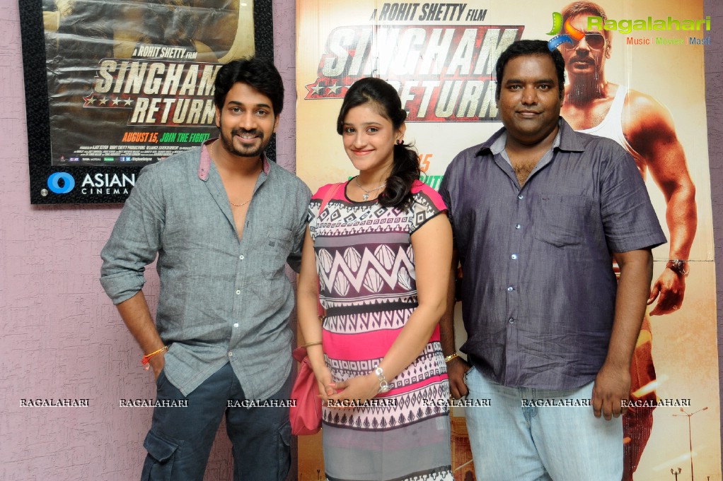 Singham Returns Preview at Lalitha Theater, Hyderabad