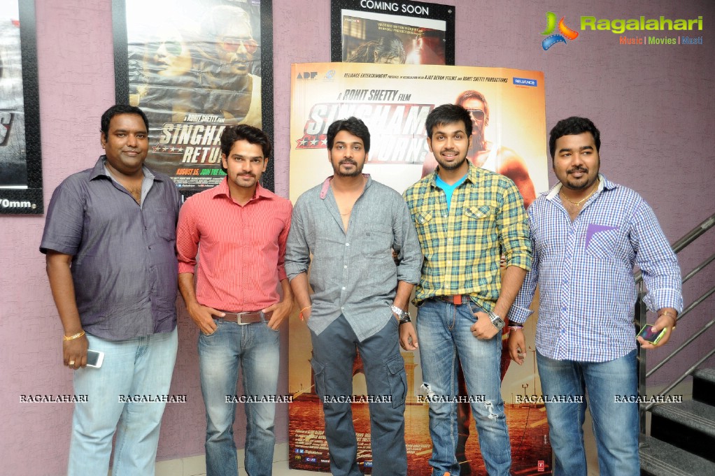 Singham Returns Preview at Lalitha Theater, Hyderabad