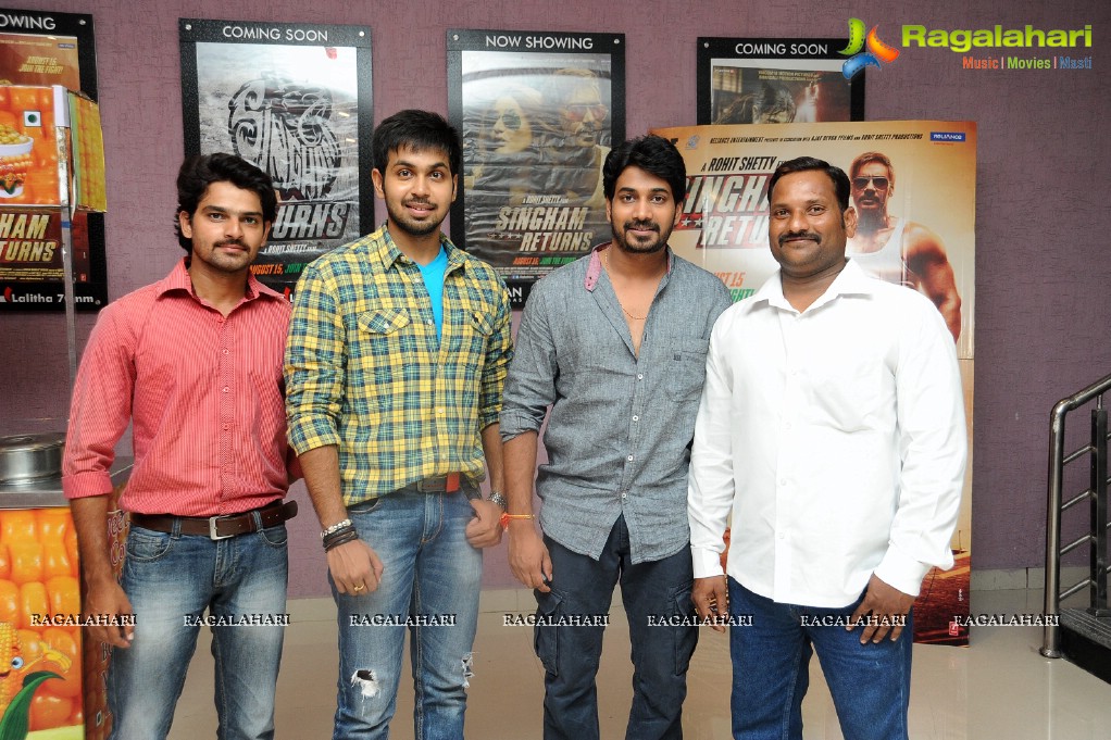 Singham Returns Preview at Lalitha Theater, Hyderabad