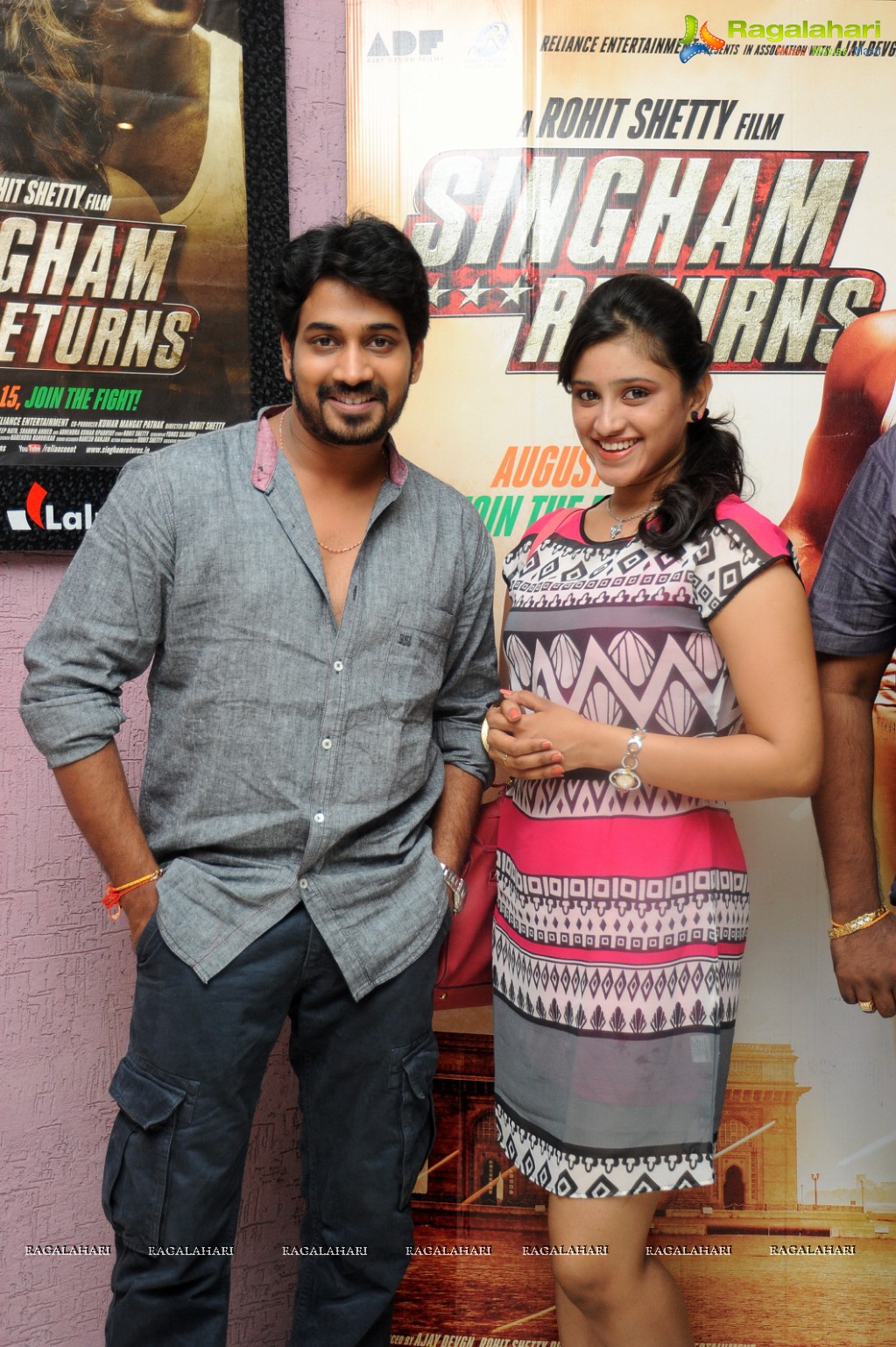 Singham Returns Preview at Lalitha Theater, Hyderabad