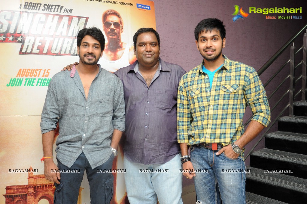 Singham Returns Preview at Lalitha Theater, Hyderabad