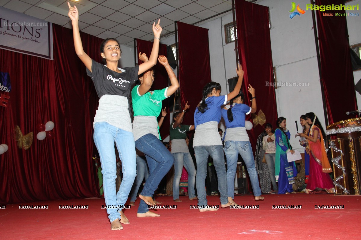 St. Ann's College for Women 2014 Freshers Day Celebrations