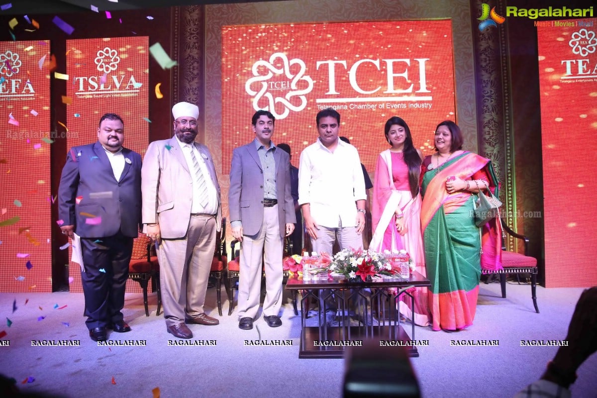 KTR unveils Telangana Chamber of Events Industry (TCEI)