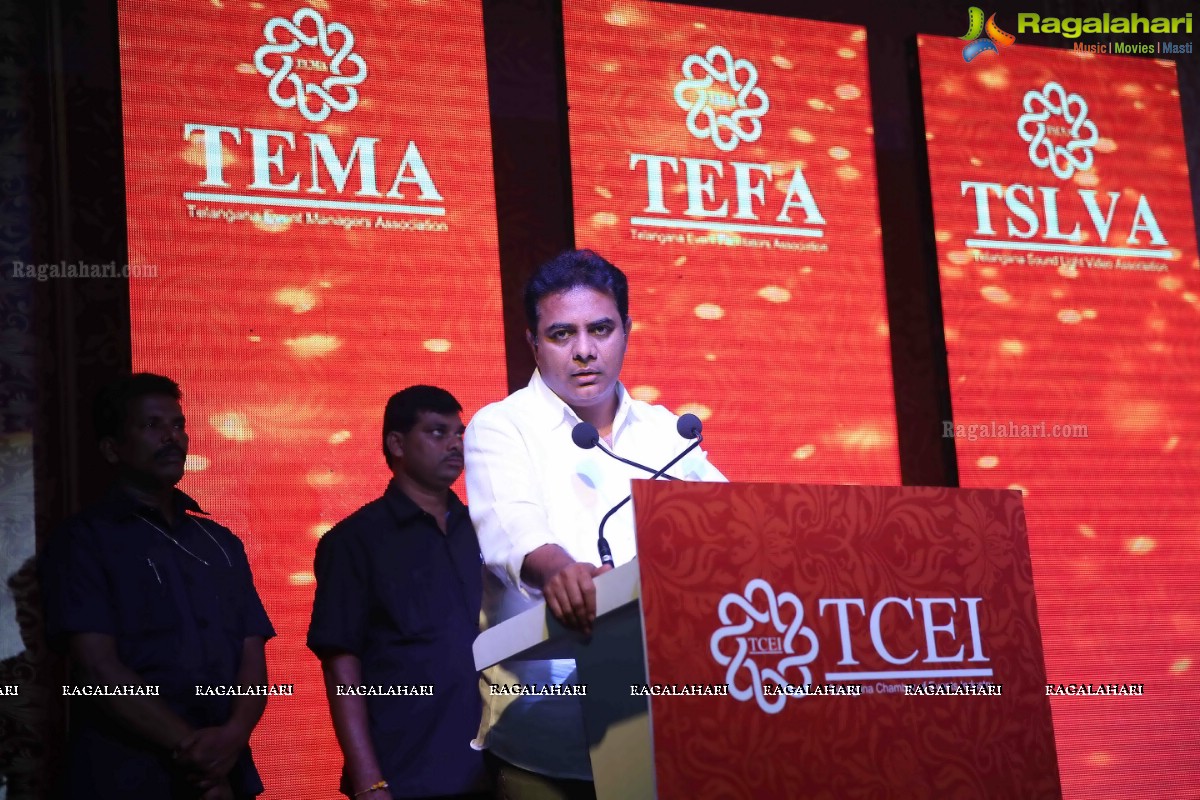 KTR unveils Telangana Chamber of Events Industry (TCEI)