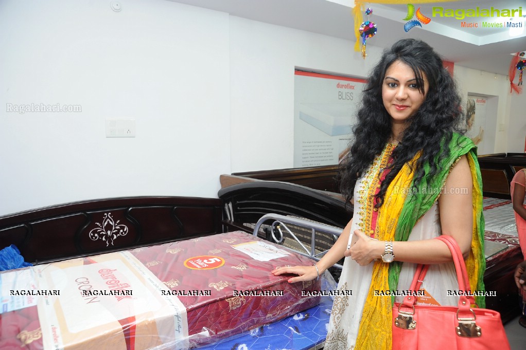 Kamna Jethmalani launches Tirumala Furnitures in Hyderabad