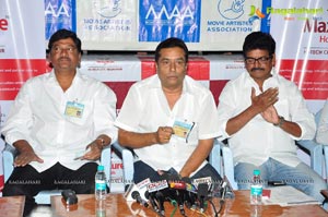 Movie Artists Association (MAA) Press Meet