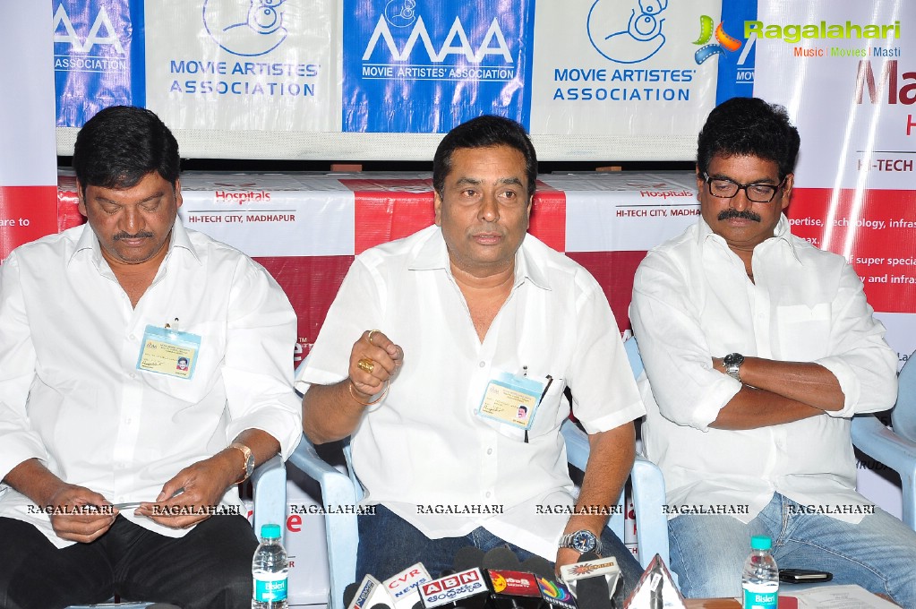 Movie Artists Association (MAA) Press Meet