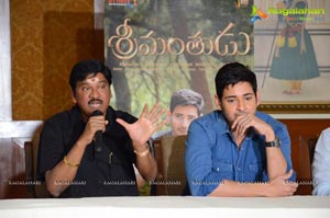 Srimanthudu Success Meet Photos