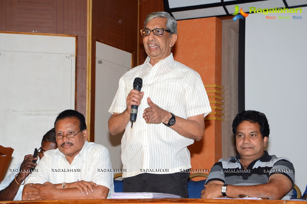 Telugu Film Chamber Press Meet