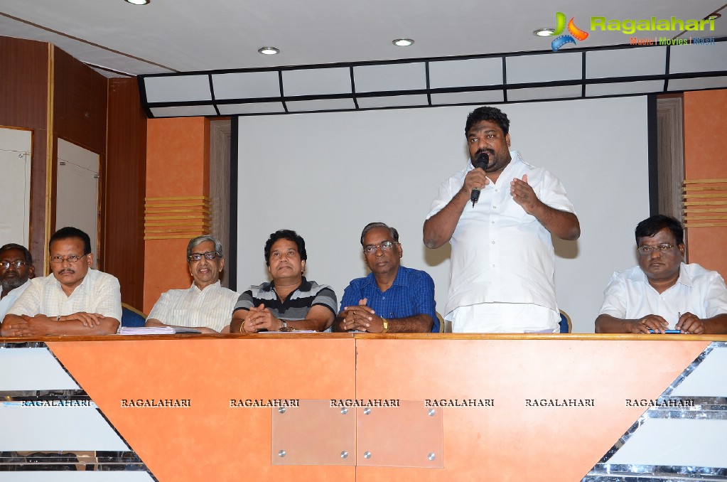 Telugu Film Chamber Press Meet