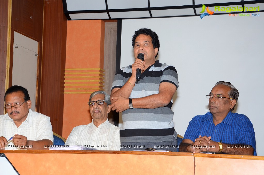 Telugu Film Chamber Press Meet