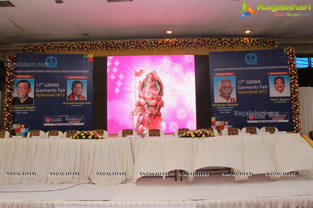 The 17th Garment Fair Launch and Celebrations, Hyderabad