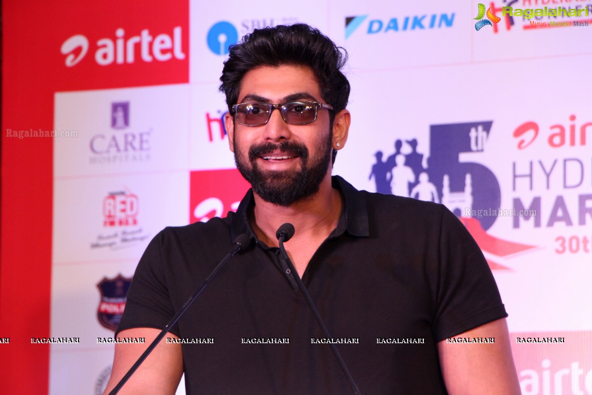 5th Airtel Hyderabad Marathon Press Meet