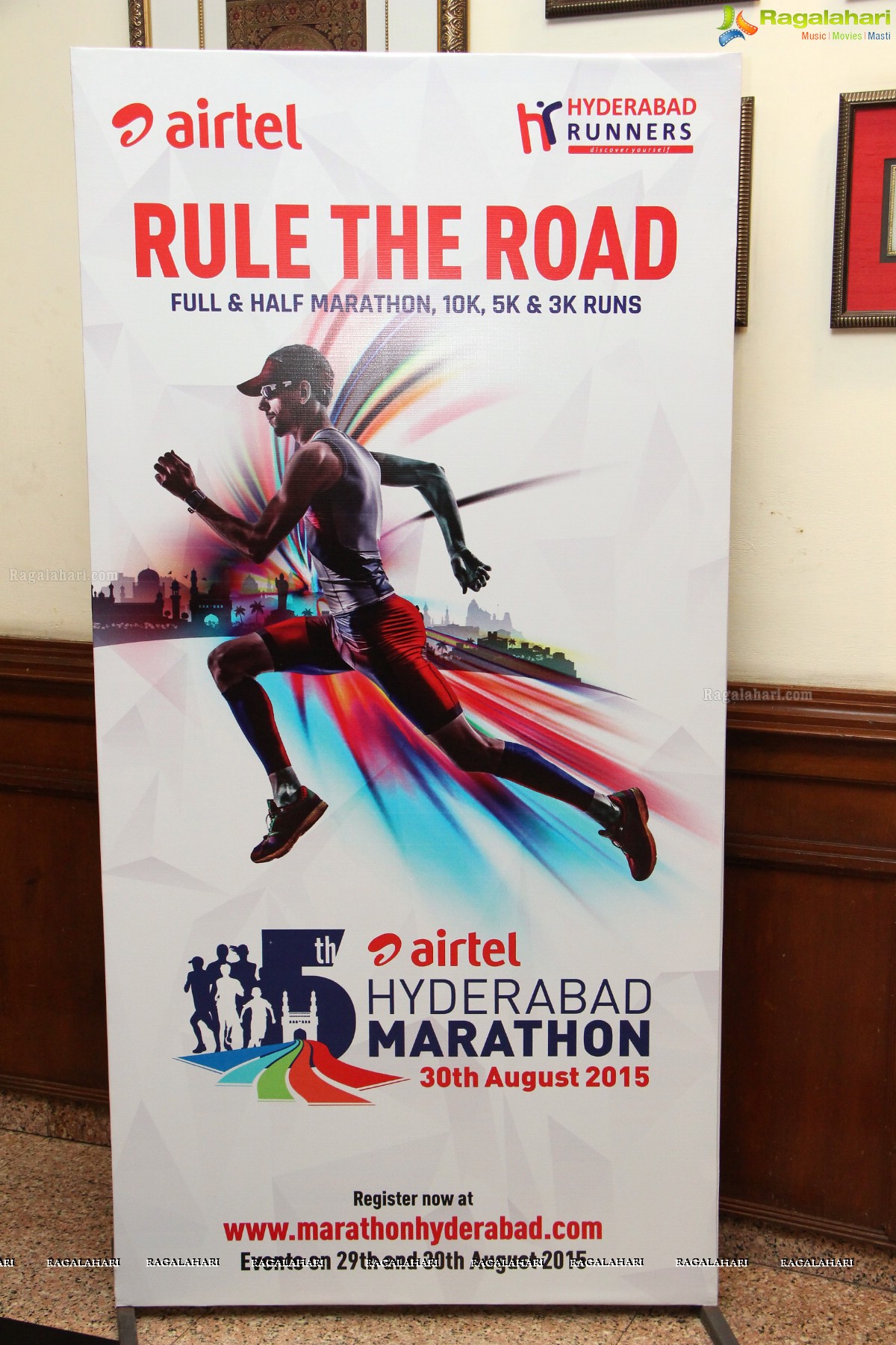 5th Airtel Hyderabad Marathon Press Meet