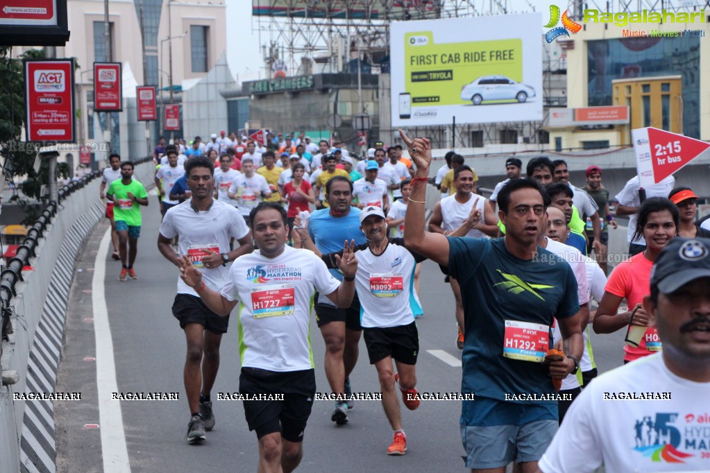 5th Year of Airtel Hyderabad Marathon