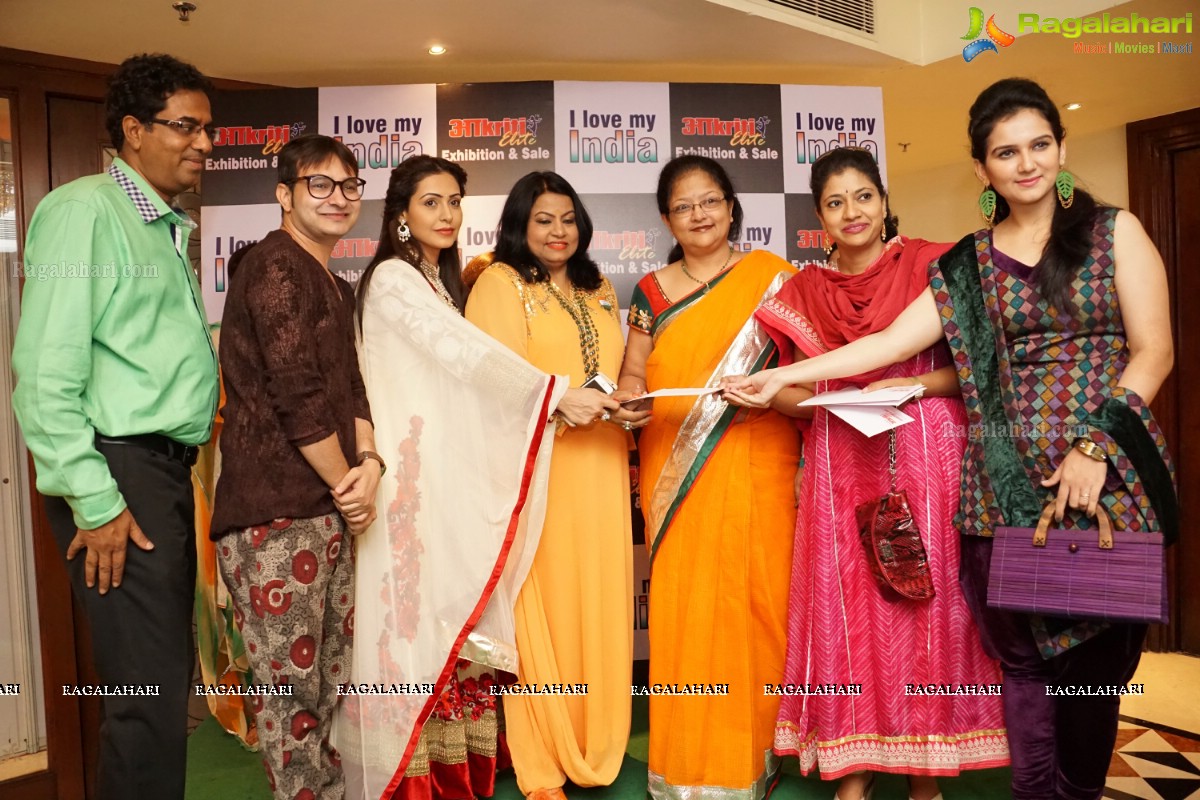 Nandini Rai inaugurates Akritti Elite Exhibition at Taj Krishna, Hyderabad (Aug. 2015)