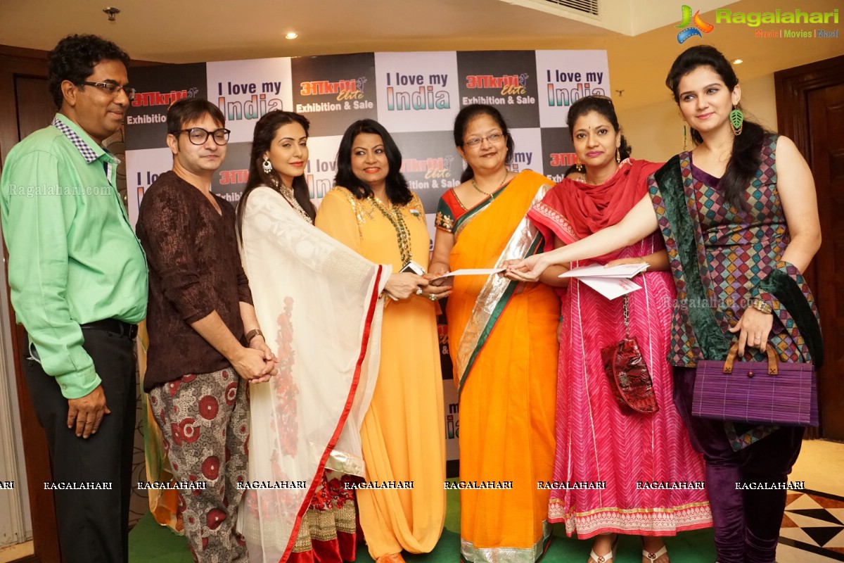 Nandini Rai inaugurates Akritti Elite Exhibition at Taj Krishna, Hyderabad (Aug. 2015)