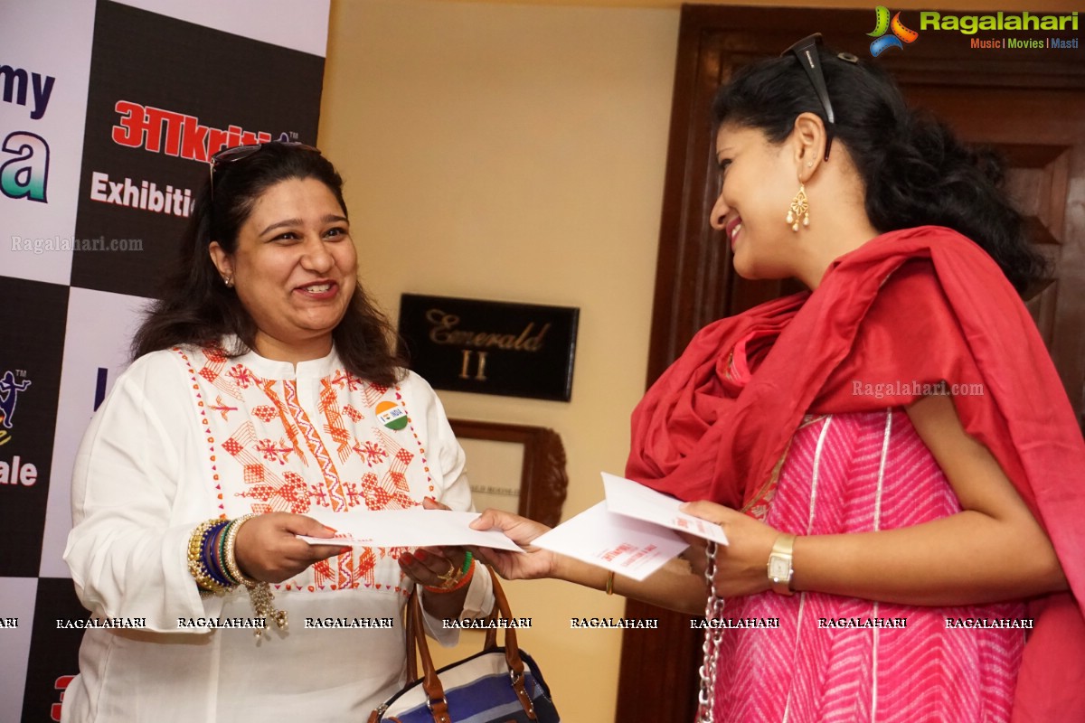 Nandini Rai inaugurates Akritti Elite Exhibition at Taj Krishna, Hyderabad (Aug. 2015)