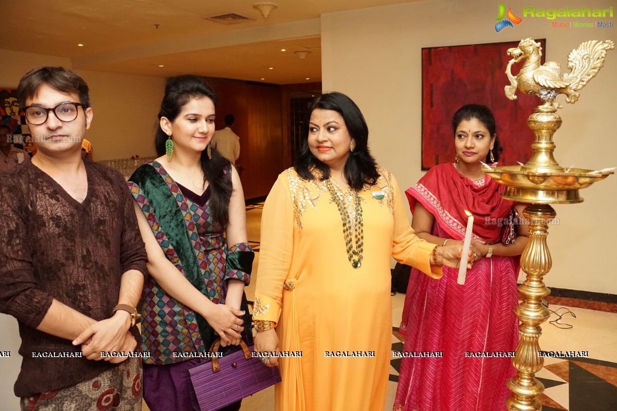 Nandini Rai inaugurates Akritti Elite Exhibition at Taj Krishna, Hyderabad (Aug. 2015)