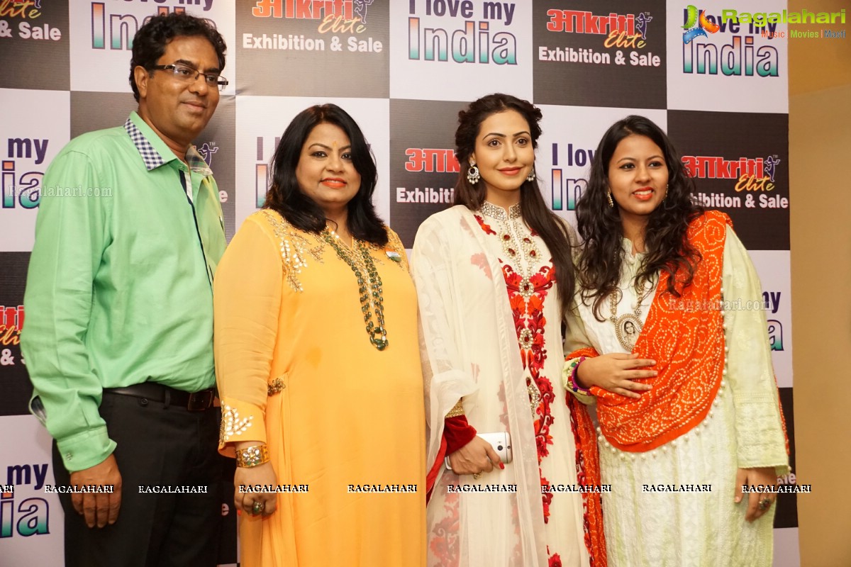 Nandini Rai inaugurates Akritti Elite Exhibition at Taj Krishna, Hyderabad (Aug. 2015)