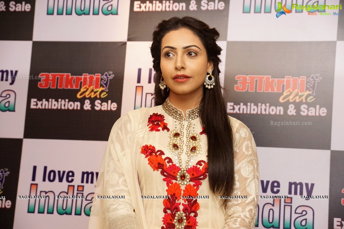 Nandini Rai inaugurates Akritti Elite Exhibition at Taj Krishna, Hyderabad (Aug. 2015)