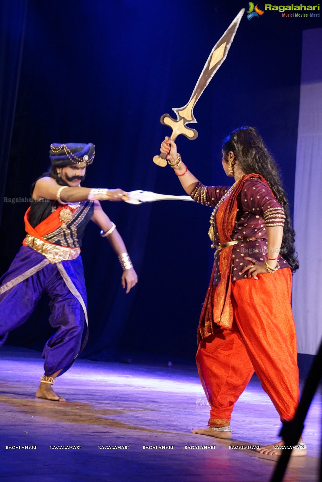 Rudrama - Dance Recital By Dr. Alekhya Punjala at Ravindra Bharathi