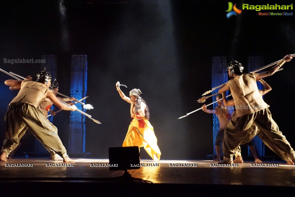 Rudrama - Dance Recital By Dr. Alekhya Punjala at Ravindra Bharathi