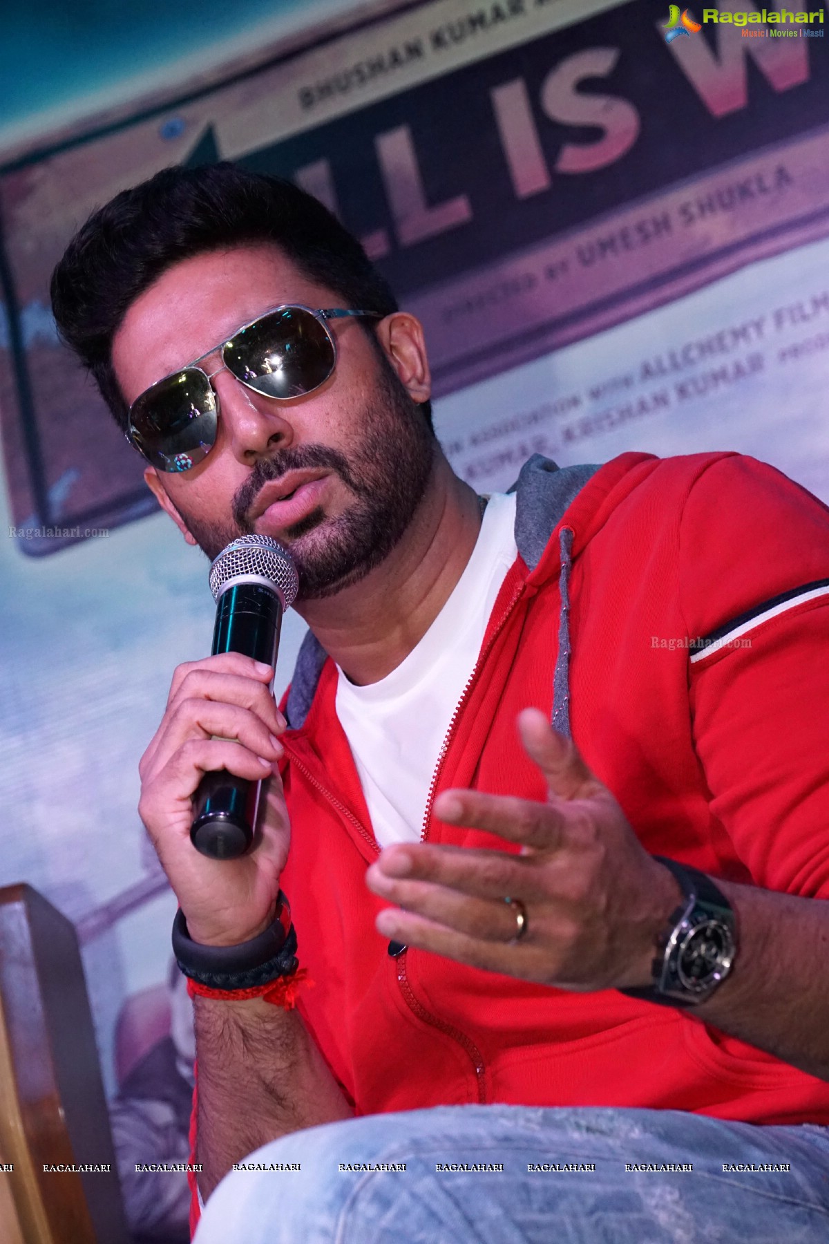 Abhishek Bachchan's All Is Well Movie Promotions at Hyderabad