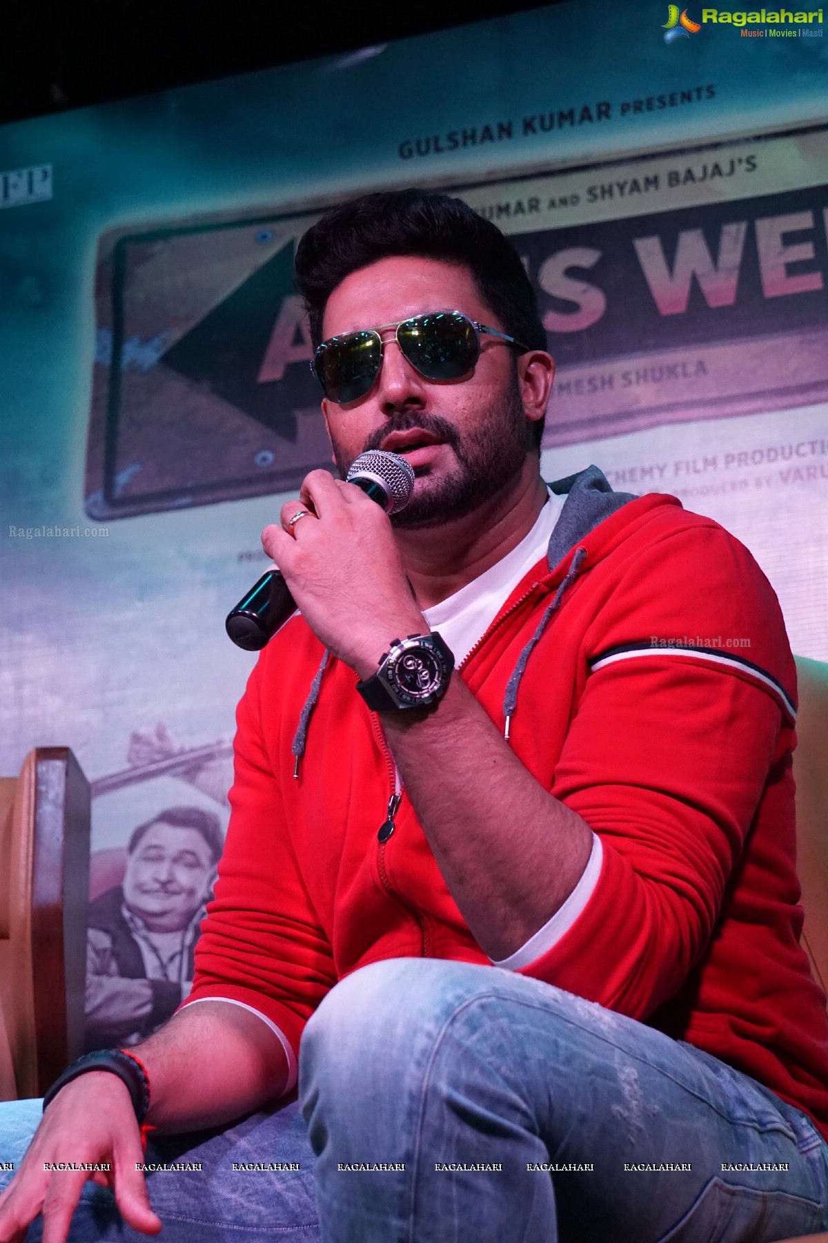 Abhishek Bachchan's All Is Well Movie Promotions at Hyderabad