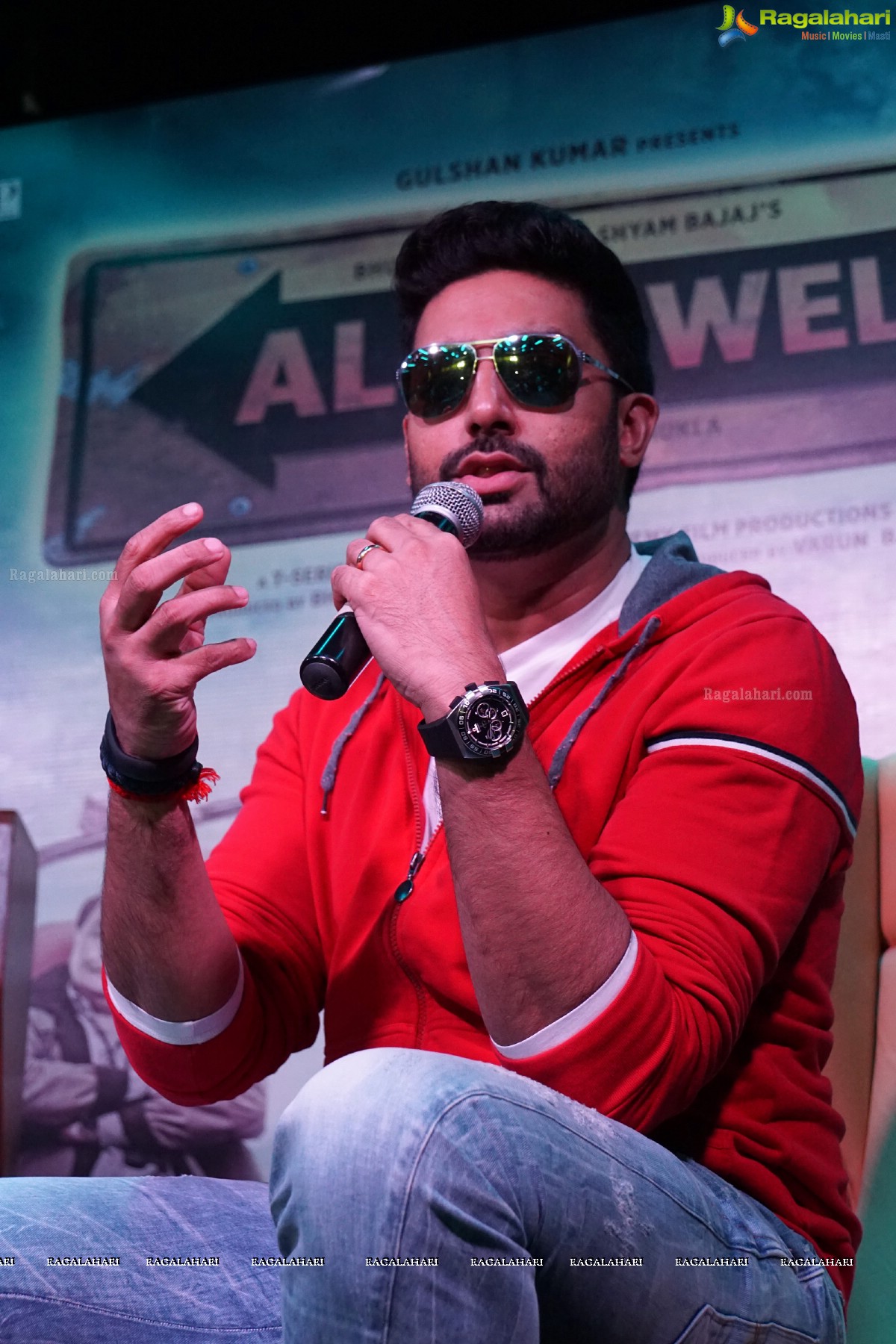 Abhishek Bachchan's All Is Well Movie Promotions at Hyderabad