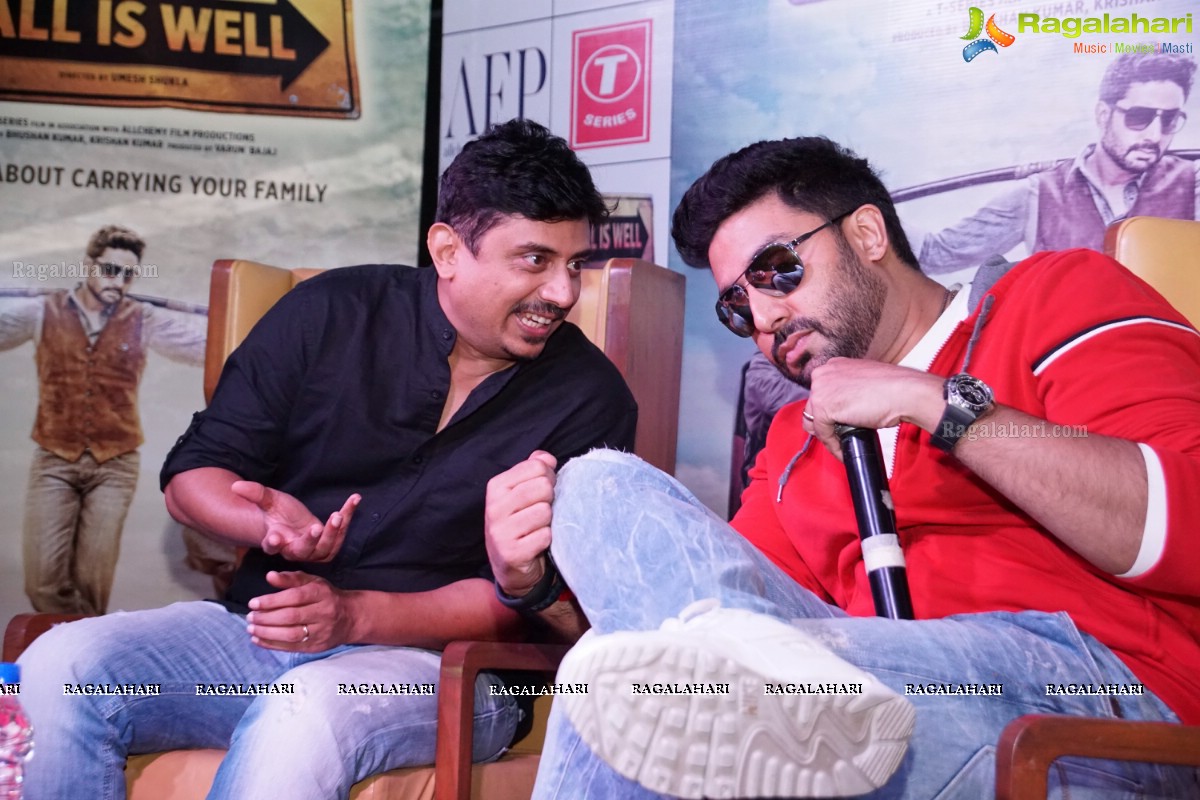 Abhishek Bachchan's All Is Well Movie Promotions at Hyderabad